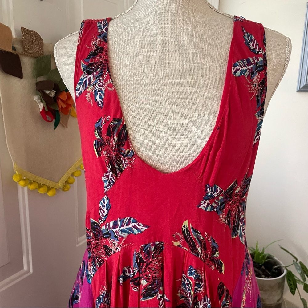 Free People Thought It Was A Dream Printed Mini Dress (Size S) - Picture 12 of 14